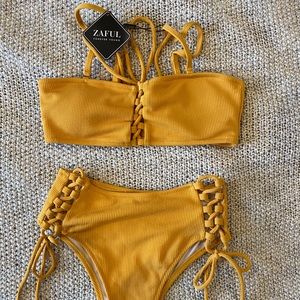 Two piece high waisted set